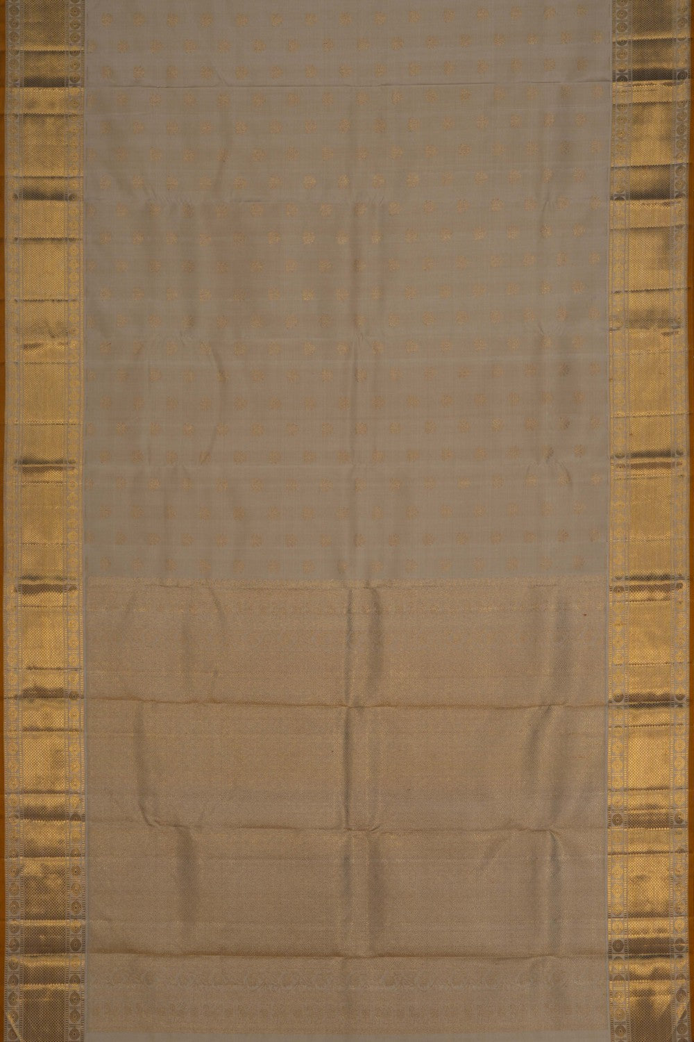 Image of Kanchipuram Silk Beige Saree